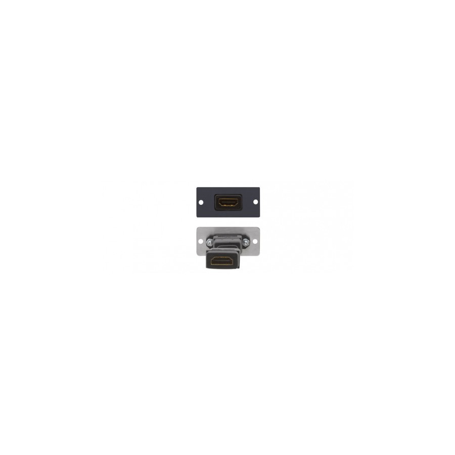 28518-Kramer Electronics W-H(W-HDMI)(B) placa de pared y cubierta de interruptor Negro 28518-Kramer Electronics W-H(W-HDMI)(B) placa de pared y cubierta de interruptor Negro