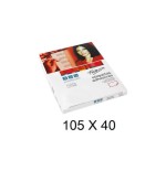 28842-CAJA 100 HOJAS ETIQUETAS ADHESIVAS ILC BLANCA 105X40 FABRISA 15314