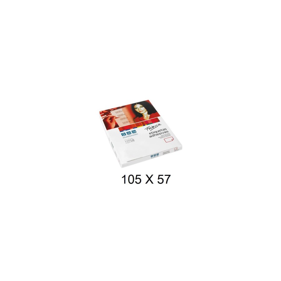 28846-CAJA 100 HOJAS ETIQUETAS ADHESIVAS ILC BLANCA 105X57 FABRISA 15317 28846-CAJA 100 HOJAS ETIQUETAS ADHESIVAS ILC BLANCA 105X57 FABRISA 15317