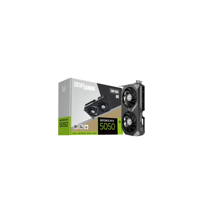 28873-VGA ZOTAC RTX 5050 TWING EDGE OC 8GB,NV,RTX5050,8GB,GDDR6,128BIT,1HDMI+3DP,2 VENTILADORES (ZT-B50500H-10M) 28873-VGA ZOTAC RTX 5050 TWING EDGE OC 8GB,NV,RTX5050,8GB,GDDR6,128BIT,1HDMI+3DP,2 VENTILADORES (ZT-B50500H-10M)