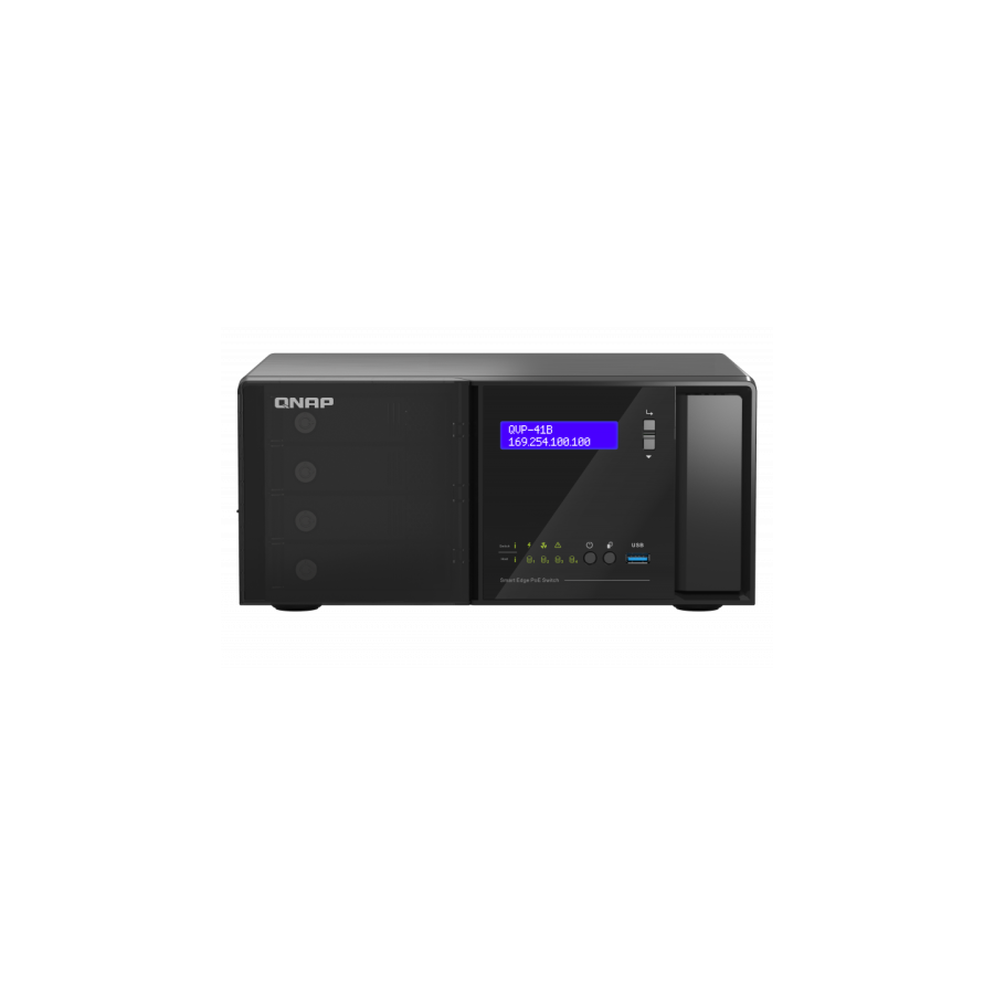 28929-QNAP QVP-41B-8G-P Grabadore de video en red (NVR) Negro 28929-QNAP QVP-41B-8G-P Grabadore de video en red (NVR) Negro