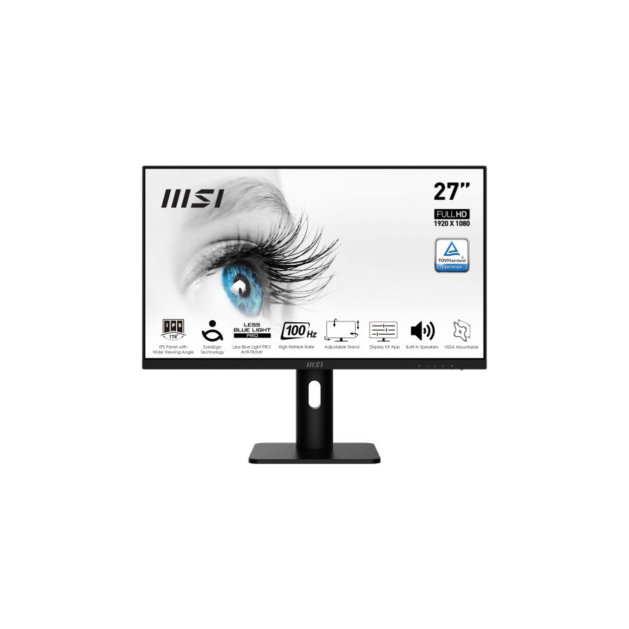 29032-MSI Pro MP273AP pantalla para PC 68,6 cm (27") 1920 x 1080 Pixeles Full HD Negro 29032-MSI Pro MP273AP pantalla para PC 68,6 cm (27") 1920 x 1080 Pixeles Full HD Negro