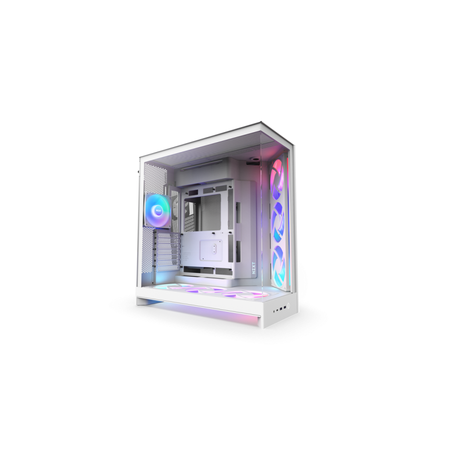 29073-NZXT H9 Flow RGB+ Midi Tower Blanco 29073-NZXT H9 Flow RGB+ Midi Tower Blanco