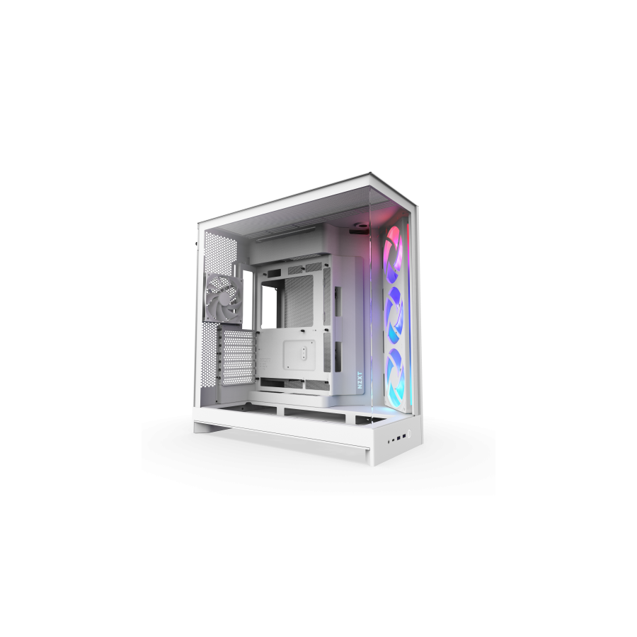 29075-NZXT H9 Flow RGB Midi Tower Blanco 29075-NZXT H9 Flow RGB Midi Tower Blanco