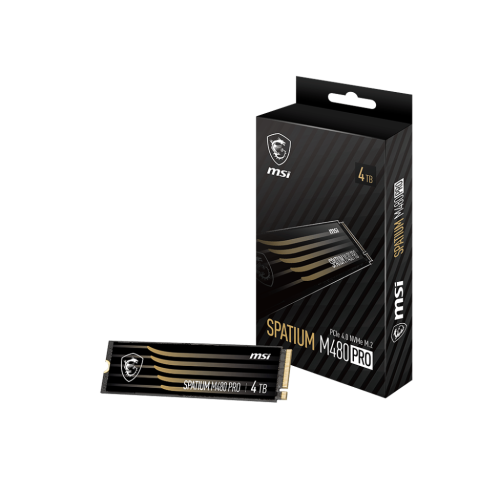 29093-MSI SSD SPATIUM M480 PRO M.2 PCIE 4TB PCI Express 4.0 NVMe 3D NAND