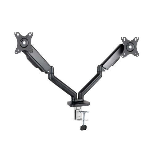 29160-TooQ Soporte de Mesa para 2 Pantallas 17"-32", Negro