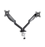 29160-TooQ Soporte de Mesa para 2 Pantallas 17"-32", Negro
