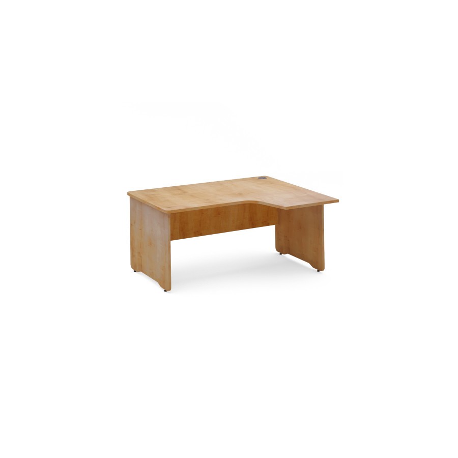 2924-MESA DE OFICINA SERIE WORK CON FORMA DE L DERECHA 180X120 ROBLE / ROBLE ROCADA 2052AR08V24