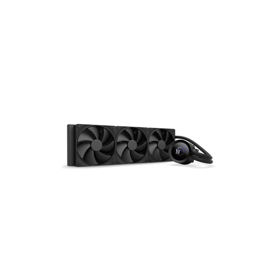 29313-NZXT Kraken Plus 360 Procesador Sistema de refrigeracion liquida todo en uno 12 cm Negro 29313-NZXT Kraken Plus 360 Procesador Sistema de refrigeracion liquida todo en uno 12 cm Negro