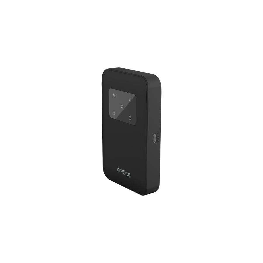 29316-Strong 4G+ LTE MiFi Hotspot Router Wi-Fi 900 router inalambrico Doble banda (2,4 GHz / 5 GHz) Negro