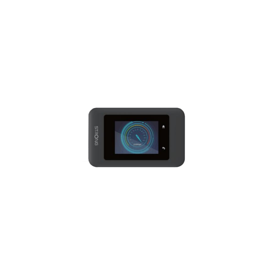 29318-Strong 4G+ LTE MiFi Hotspot Router Wi-Fi 1200 router inalambrico Doble banda (2,4 GHz / 5 GHz) Negro