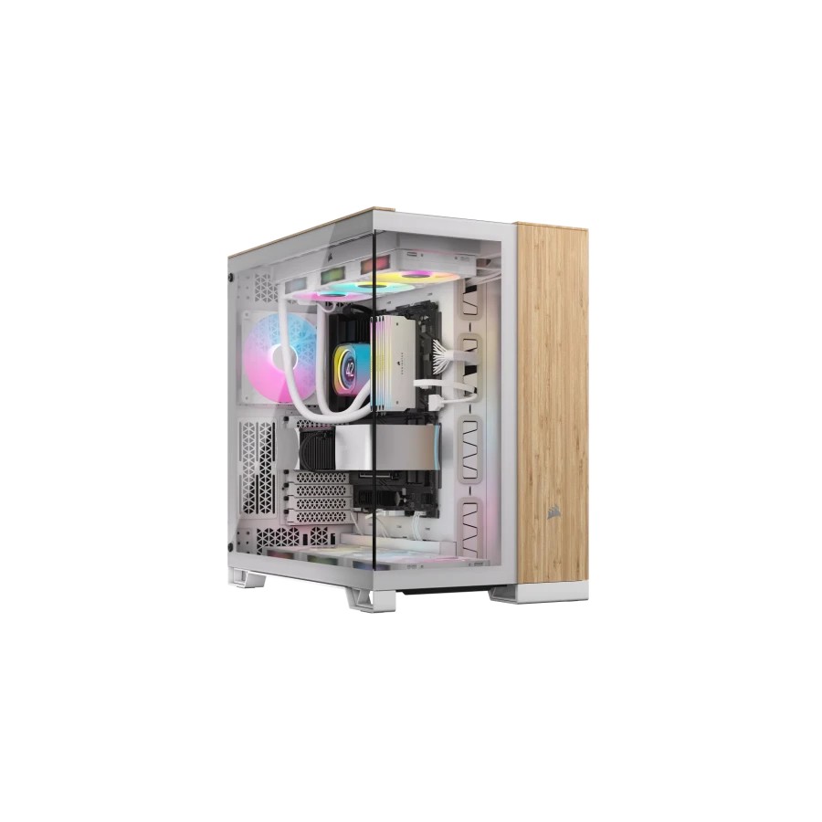29414-Corsair CC-9011284-WW carcasa de ordenador Midi Tower Bamboo, Blanco 29414-Corsair CC-9011284-WW carcasa de ordenador Midi Tower Bamboo, Blanco