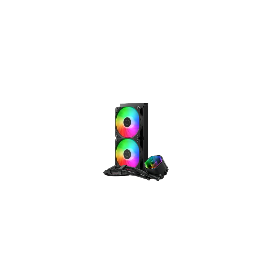29503-Cooler Master MasterLiquid 240 Core II Procesador Kit de refrigeracion liquida 12 cm Negro