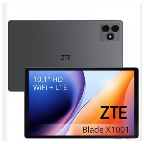 29512-ZTE X1001 BLACK  LTE 4G+64 GB + TPU BLACK