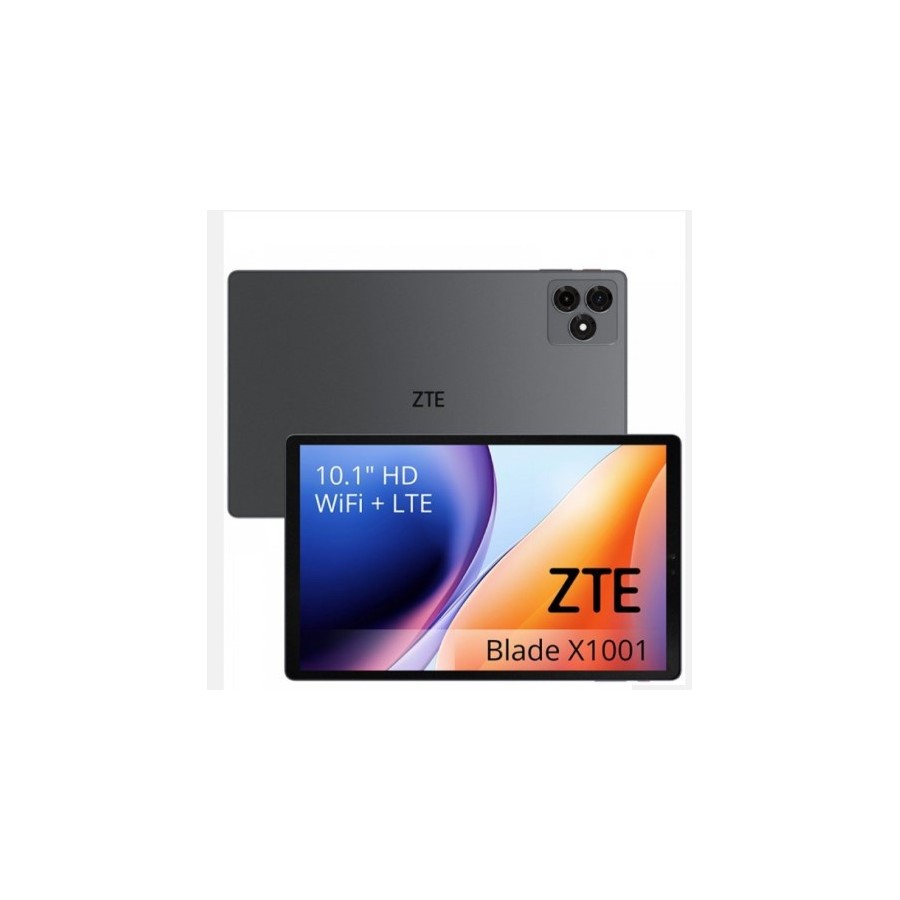 29512-ZTE X1001 BLACK  LTE 4G+64 GB + TPU BLACK