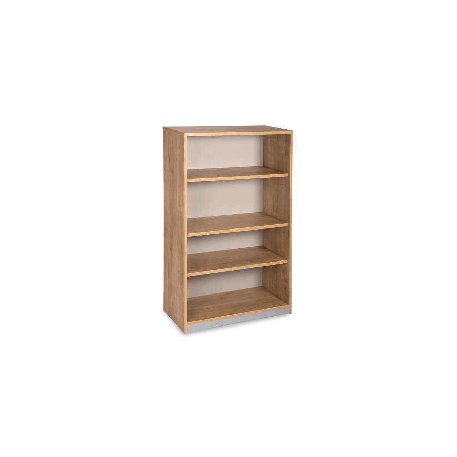 2968-ARMARIO ESTANTERIA MEDIO SIN PUERTAS 156X90X45 ESTRUCTURA ROBLE/TAPA ROBLE ROCADA 1055AR08V24