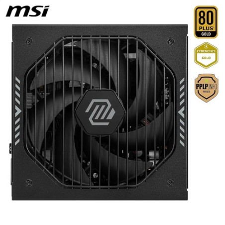 29788-FUENTE ALIMENTACION MSI MAG A1000GLS PCIE5,PSU,1000W,80 PLUS GOLD,MODULAR,135MM,ACTIVE PFC,PCI-E 5.0 (16 PIN)X1,PC
