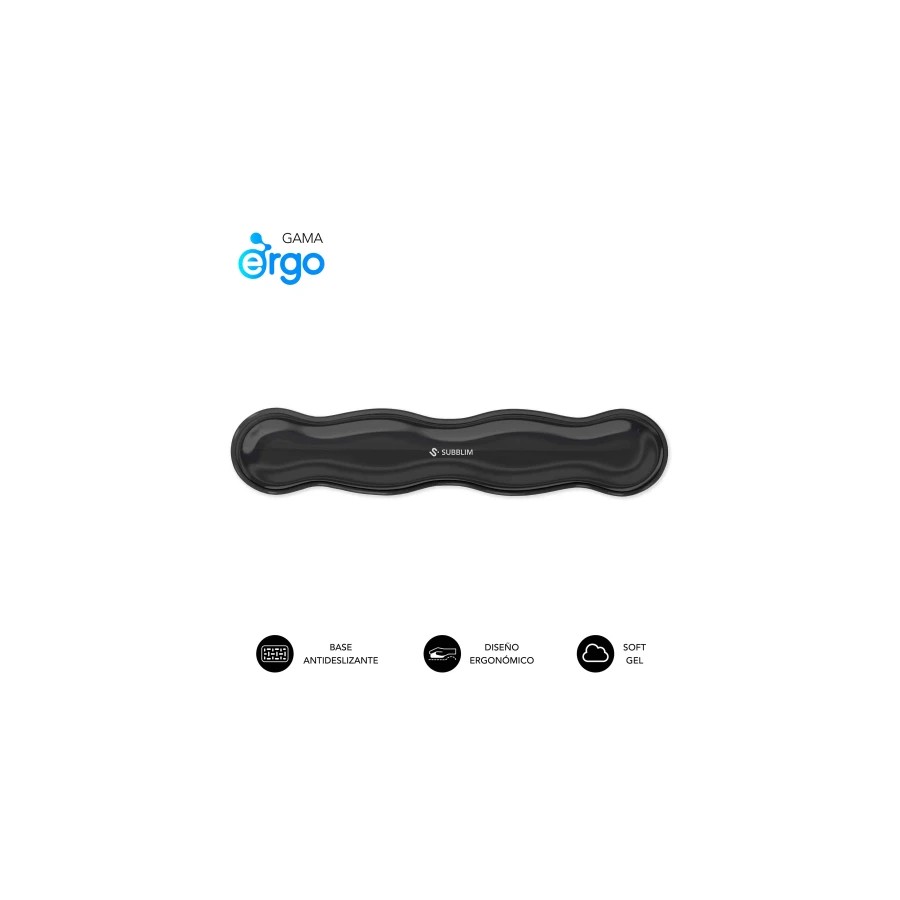 29792-SUBBLIM ERGO CRYSTAL FLEX KEYB BLACK