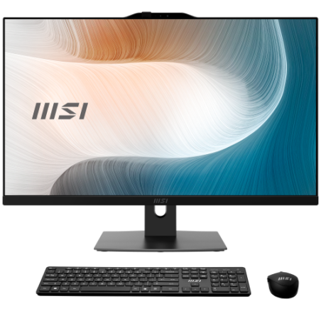29998-MSI AIO MODERN AM272P 1M-872ES. 27" IPS LED FHD (1920X1080). I7-150U. INTEL  IRIS XE GRAPHICS. SO-DIMM DDR5 16GB (