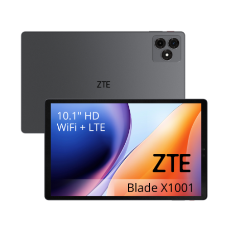 30056-ZTE X1001 BLACK  LTE 4G+64 GB + TPU BLACK