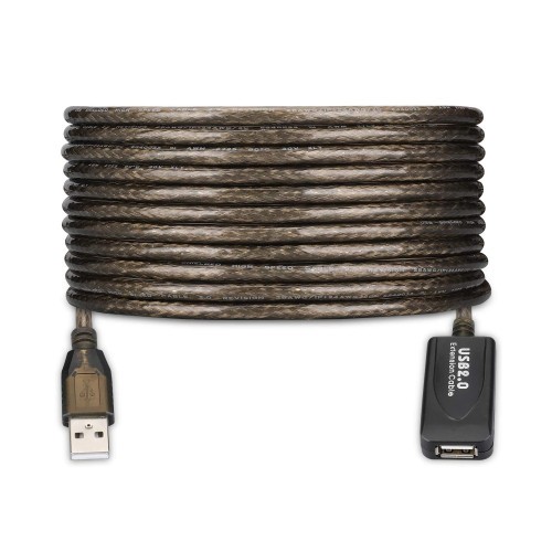 30115-Ewent EW1024 cable USB USB 2.0 25 m USB A Negro