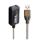 30116-Ewent EW1024 cable USB USB 2.0 25 m USB A Negro