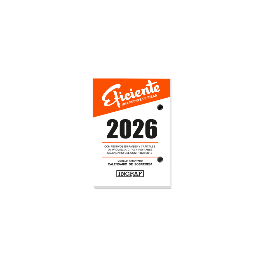 30175-BLOC BUFFET 2026 EFICIENTE CASTELLANO INGRAF 356411