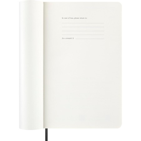30236-AGENDA 2026 TAPA BLANDA 12 MESES SEMANAL L (13 X 21 CM) NEGRA MOLESKINE DSB12WN3Y26