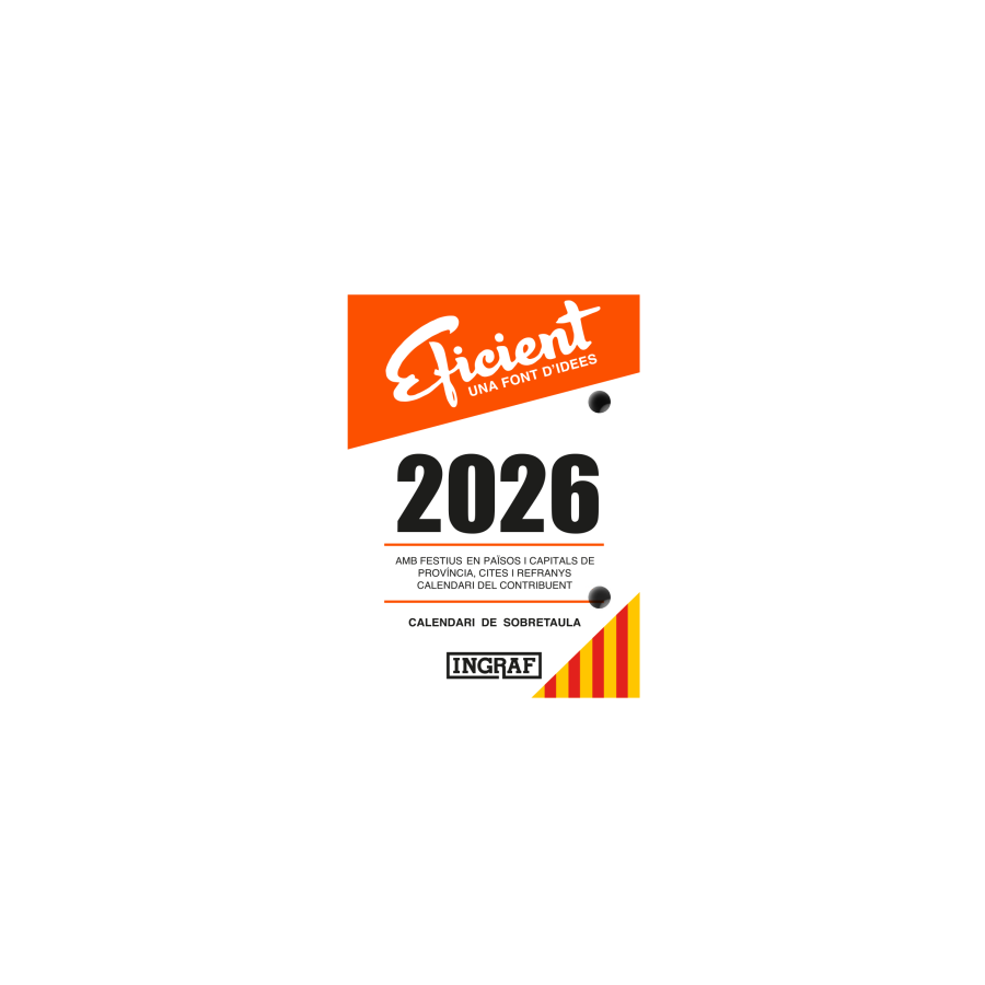 30280-BLOC BUFFET 2026 EFICIENTE CATALAN INGRAF 356435 30280-BLOC BUFFET 2026 EFICIENTE CATALAN INGRAF 356435