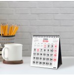 30294-CALENDARIO 2026 SOBREMESA NEUTRO NUMEROS GRANDES XS 140X150MM FINOCAM 780120026