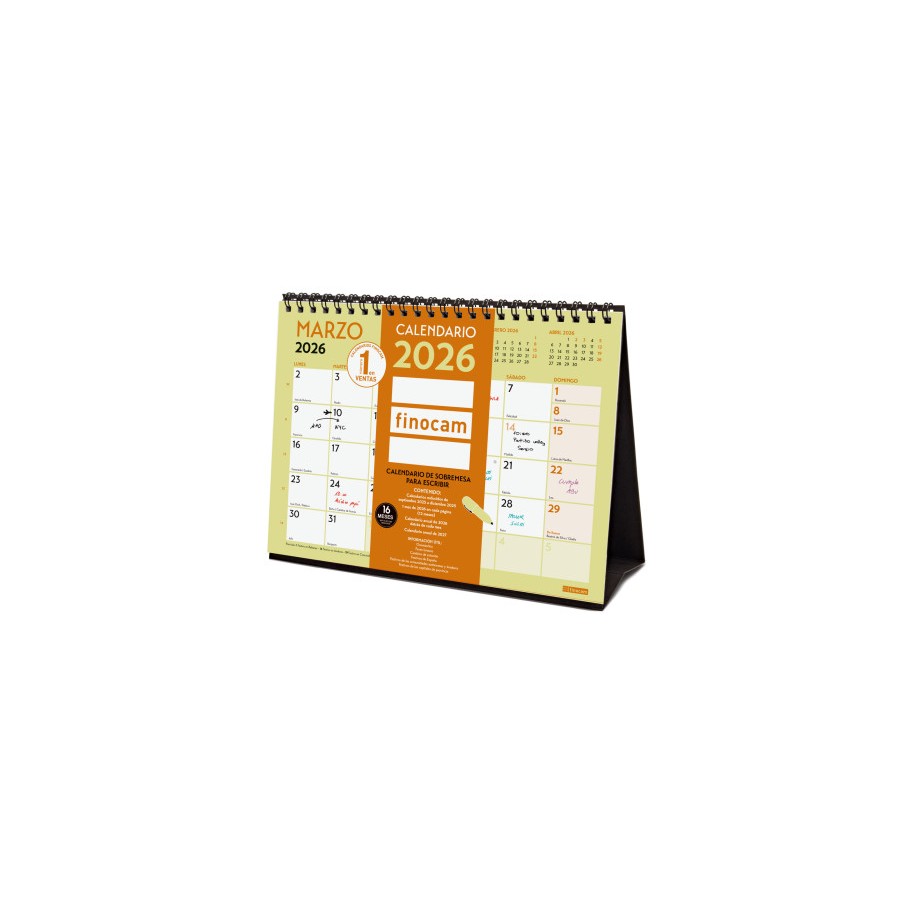 30342-CALENDARIO 2026 SOBREMESA NEUTRO ESCRIBIR GRAFIK S 210X150MM FINOCAM 787200126 30342-CALENDARIO 2026 SOBREMESA NEUTRO ESCRIBIR GRAFIK S 210X150MM FINOCAM 787200126