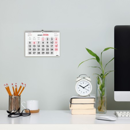 30353-CALENDARIO 2026 NEUTRO PARED NUMEROS GRANDES S 210X150MM FINOCAM 780200026