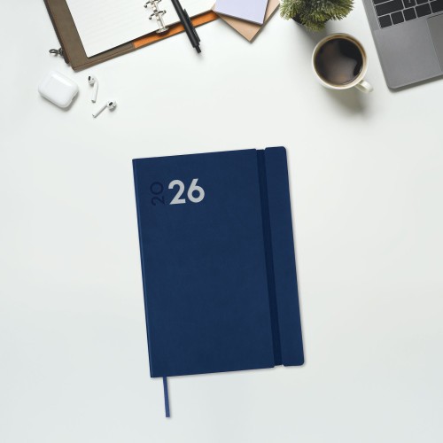 30396-AGENDA 2026 DYNAMIC MARA Y10 140X204MM SEMANA VISTA VERTICAL AZUL FINOCAM 621121026