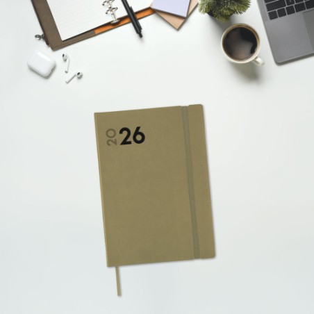 30405-AGENDA 2026 DYNAMIC MARA Y10 140X204MM SEMANA VISTA VERTICAL VERDE FINOCAM 621122026
