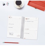 30479-AGENDA 2026 BASIC YEAR E5 117X181MM DIA PAGINA ROJO FINOCAM 741093026
