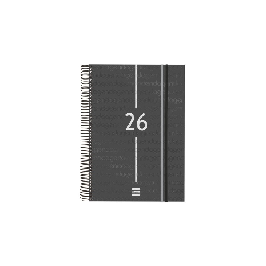30492-AGENDA 2026 BASIC YEAR E40 210X297MM DIA PAGINA NEGRO FINOCAM 741116026 30492-AGENDA 2026 BASIC YEAR E40 210X297MM DIA PAGINA NEGRO FINOCAM 741116026