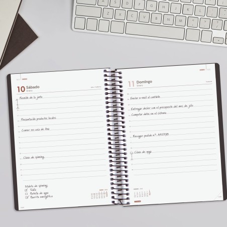 30509-AGENDA 2026 BASIC MY E10 155X212MM DIA PAGINA NEGRO FINOCAM 743526026