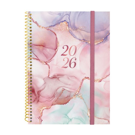 30514-AGENDA 2026 TRENDY DESIGN E10 155X212MM SEMANA VISTA HORIZONTAL GOLDY FINOCAM 742232626