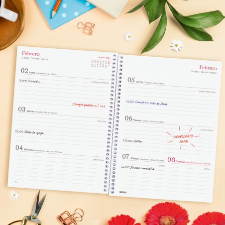 30517-AGENDA 2026 TRENDY DESIGN E10 155X212MM SEMANA VISTA HORIZONTAL AHORA FINOCAM 742232826