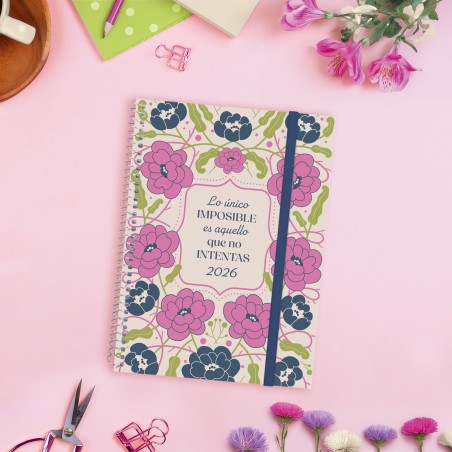 30519-AGENDA 2026 TRENDY DESIGN E10 155X212MM DIA PAGINA IMPOSIBLE FINOCAM 742312526