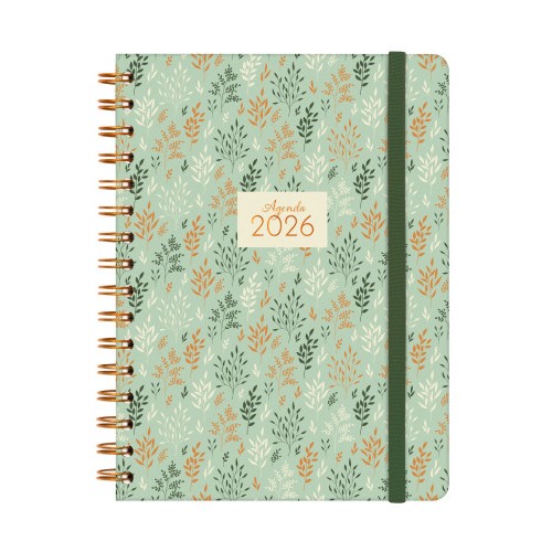 30544-AGENDA 2026 YOU E10 155X212MM SEMANA VISTA HORIZONTAL TRIGO FINOCAM 760043026