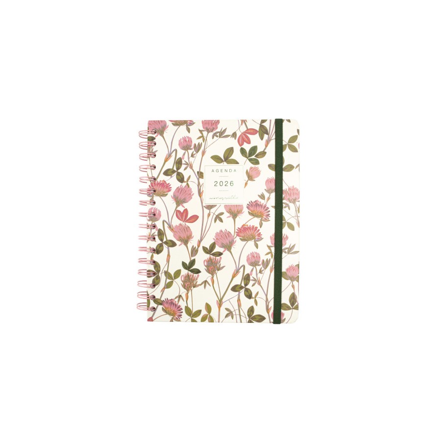 30552-AGENDA 2026 MONIQUILLA E10 155X212MM SEMANA VISTA HORIZONTAL AMAPOLA FINOCAM 770100126