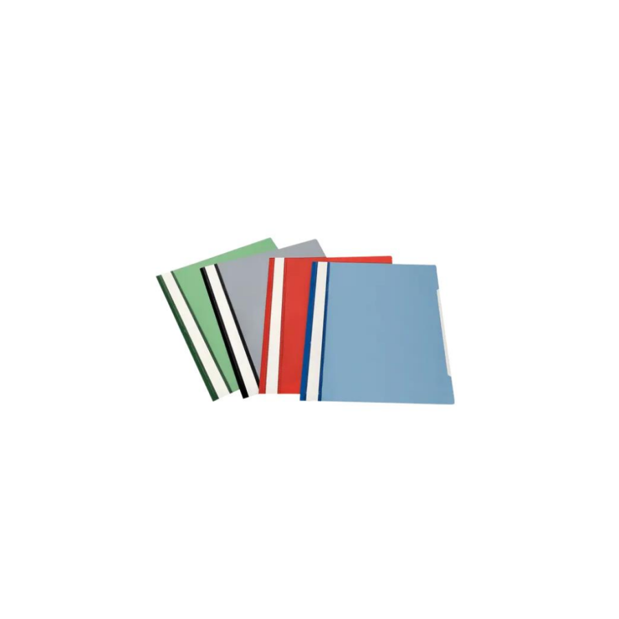 30744-CAJA 50 DOSSIERS FASTENER MECANISMO METALICO A4 ROJO ESSELTE 12602