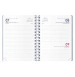 30772-AGENDA 2026 SYNCRO ESPIRAL DIA PAGINA 15 X 21 CM. AZUL DOHE 11628 - 26