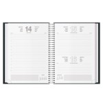 30795-AGENDA 2026 SEGOVIA ESPIRAL DIA PAGINA 14 X 20 CM. COLOR NEGRO DOHE 11128 - 26