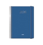 30806-AGENDA 2026 DENVER ESPIRAL DIA PAGINA 15 X 21 CM. COLOR AZUL MARINO DOHE 12721 - 26