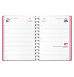 30809-AGENDA 2026 DENVER ESPIRAL DIA PAGINA 15 X 21 CM. COLOR ROSA DOHE 12723 - 26