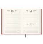 30823-AGENDA 2026 LISBOA DIA PAGINA 14 X 20 CM. COLOR ROJO DOHE 11794 - 26