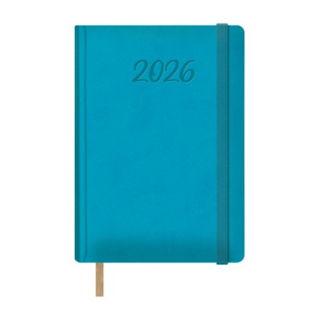 30848-AGENDA 2026 SAMBA DIA PAGINA 15 X 21 CM. COLOR TURQUESA DOHE 12882 - 26