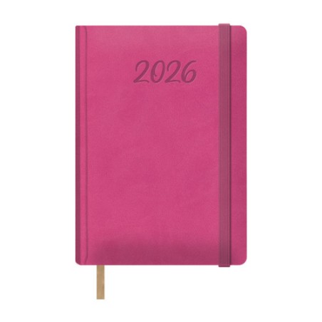 30854-AGENDA 2026 SAMBA DIA PAGINA 15 X 21 CM. COLOR FUCSIA OHE 12885 - 26